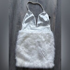 Hera Collection faux fur dress